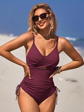F 30056 Sexy Hollow Out Backs Swimsuit �Ը�¶��Ӿ��