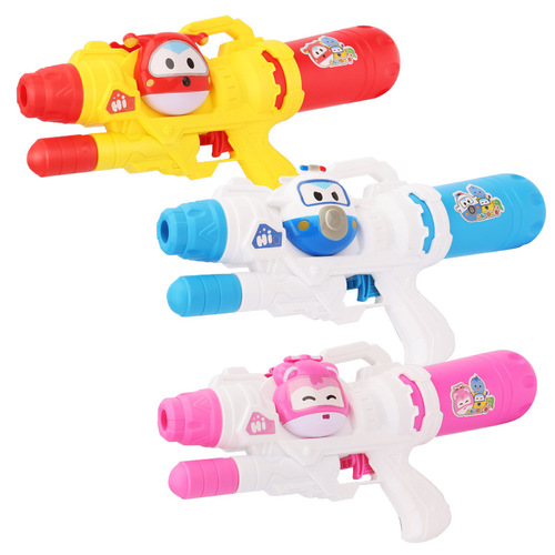 Genuine Super Wings large cartoon children's water gun summer beach toy child baby toy water gun