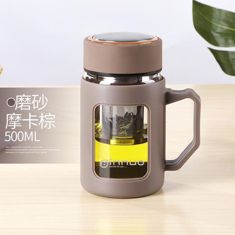 glass personal Dedicated household Water cup Tea separate Handle Drink plenty of water Office glass Tea cup