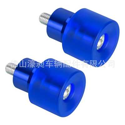 Motorcycle bumper – accessories are suitable for Harley - wheel-guard-protector-double-blue-1-pair