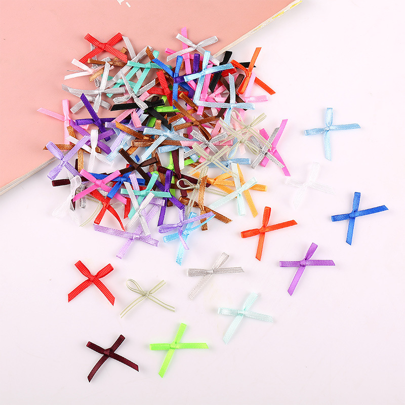 In-Stock 3mm Polyester Ribbon Mini Bowknot for Underwear, Socks, Handmade Decoration, and Clothing Accessories In-Stock 3mm Polyester Ribbon Mini Bowknot for Underwear, Socks, Handmade Decoration, and Clothing Accessories