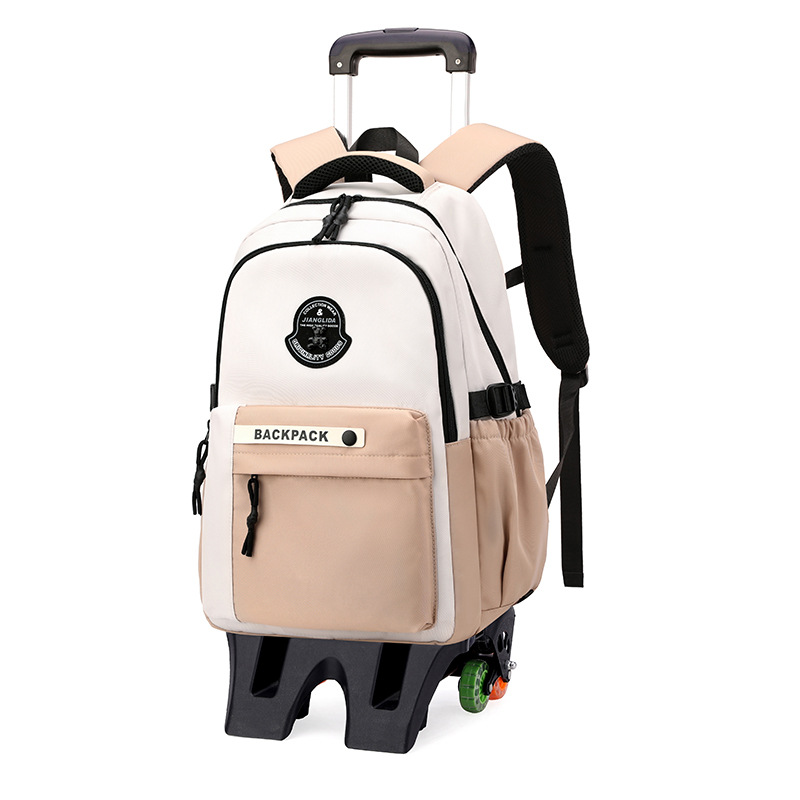 Mochila de pescado natural para subir escaleras de gran capacidad resistente a la suciedad, estudiantes de primaria de grado 3 - 6 estudiantes de secundaria secundaria