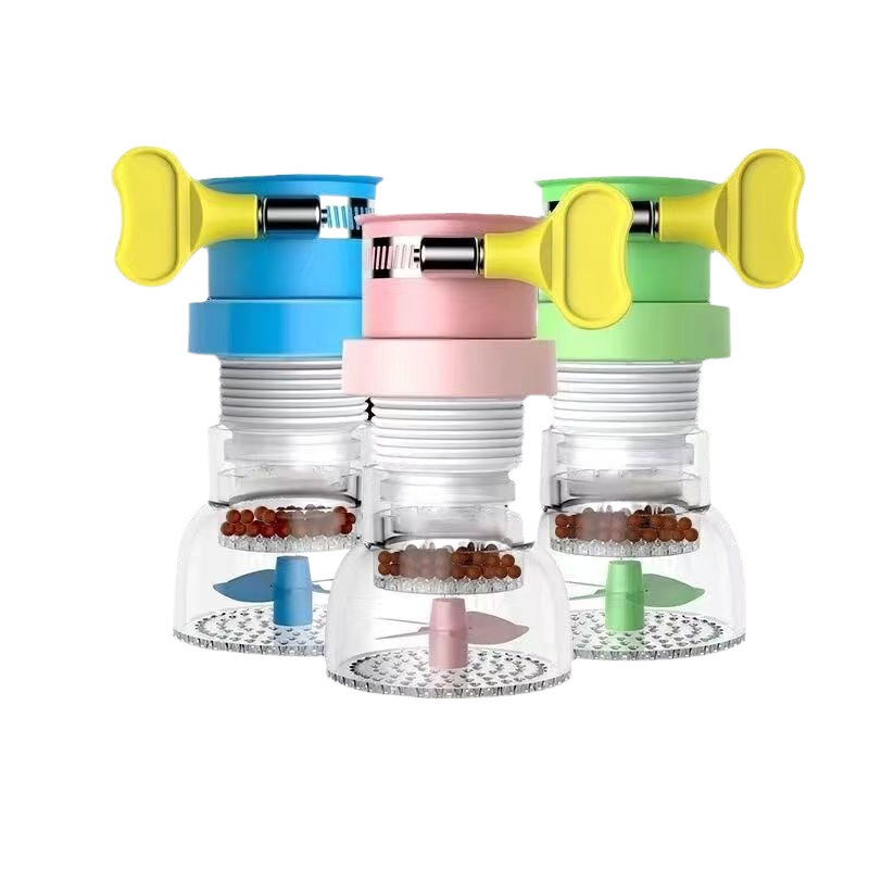 주방 범용 수도꼭지 스플래시 방지 샤워 필터 익스텐더 회전 가능한 텔레스코픽 수돗물 물 절약 필터