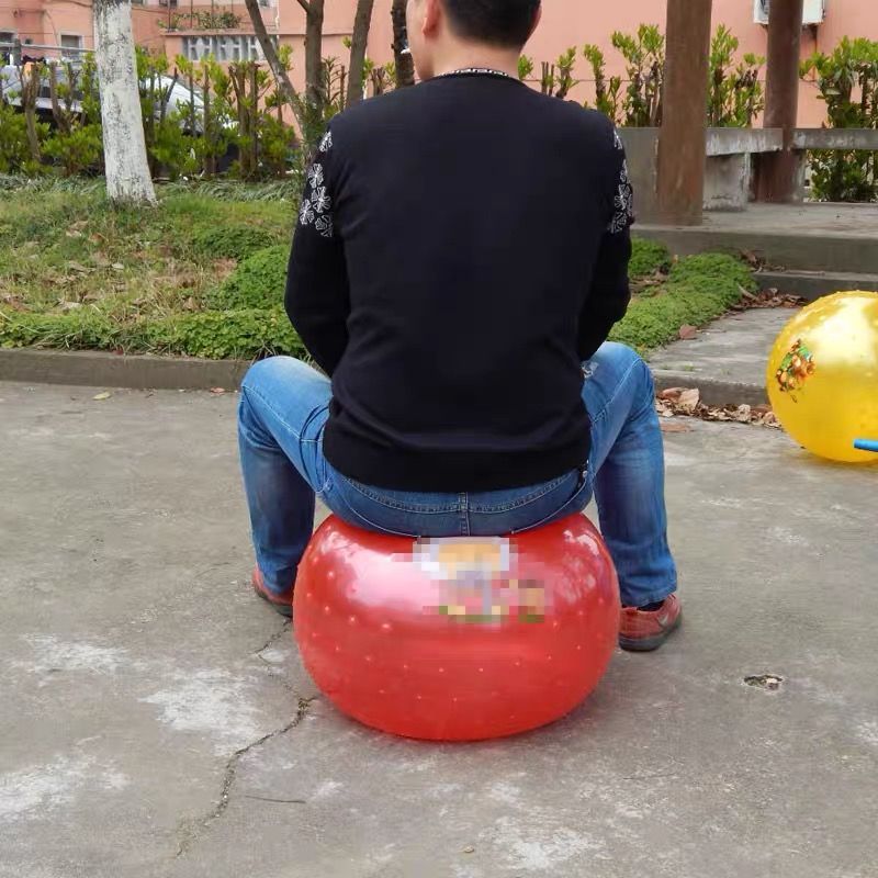 [Engrosamiento] Bola de garra engrosada extra grande jardín de infantes a prueba de explosiones resistente al desgaste trampolín Bola de entrenamiento sensorial al aire libre para niños