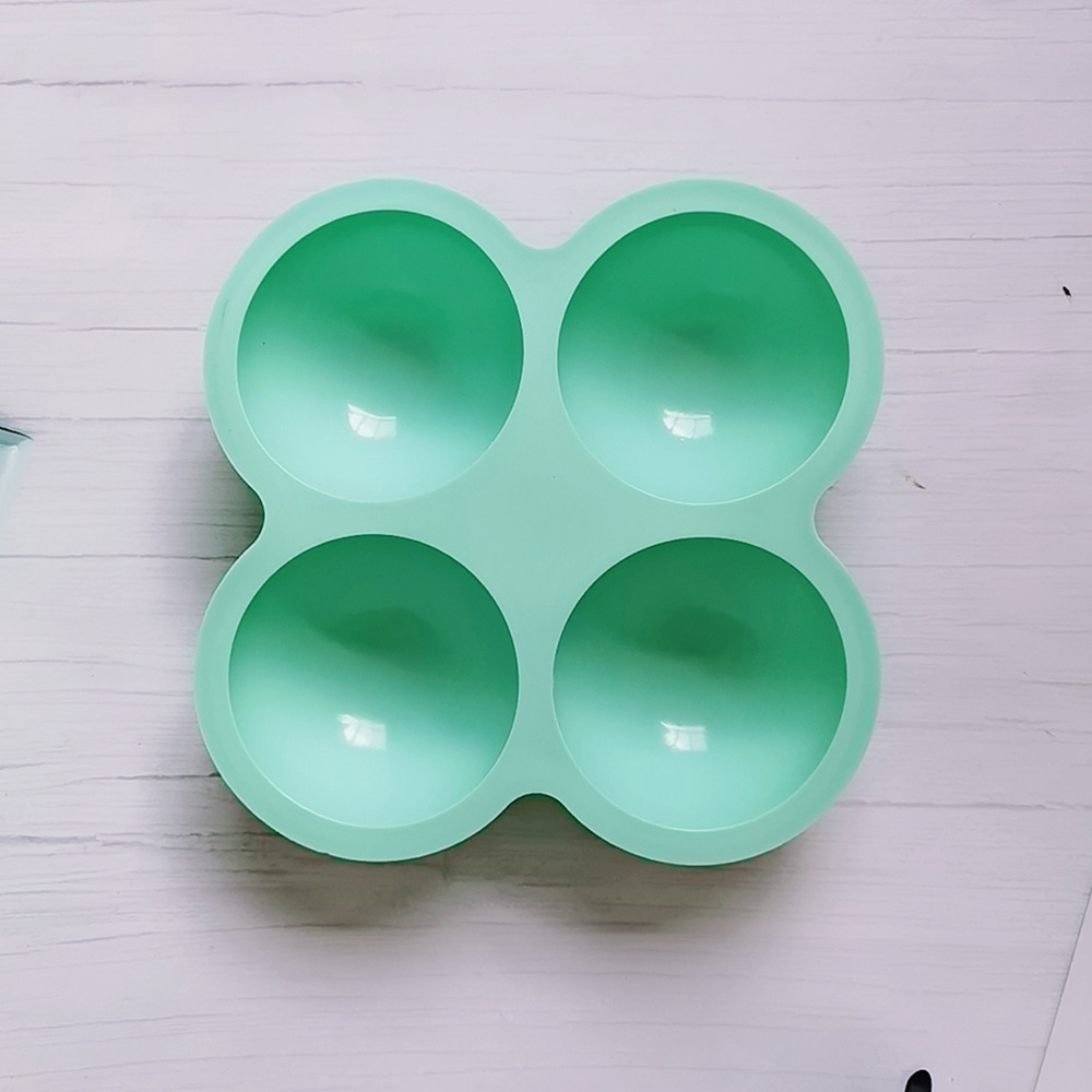 4 líneas 36 molde de silicona para pastel helado pudín molde de postre jabón utensilios de cocción