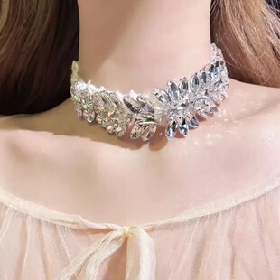 ��ʽ���W�p���ʯë�qchoker�i����Ů���¸߼��НM荲��i����