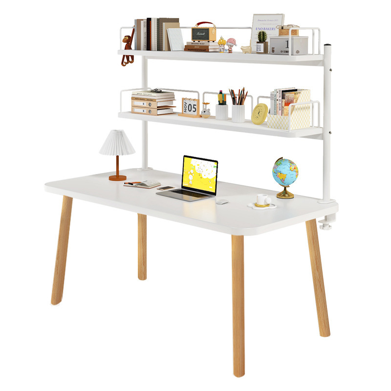 家庭用デスクシンプルコンピュータデスク簡易本棚部屋テーブルと椅子のレンタル部屋北欧のレンタルデスク|undefined