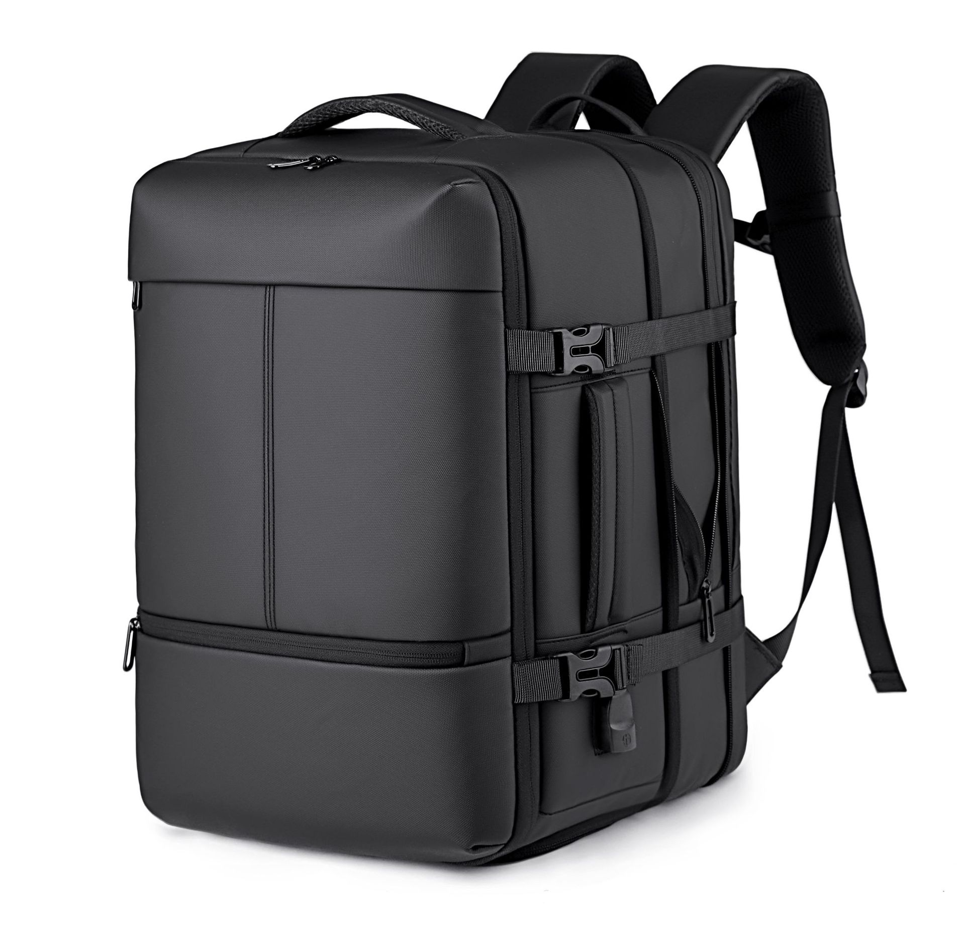 Nuevo alto sentido transfronterizo hombre mochila de viaje de negocios bolsa de computadora de gran capacidad de expansión de viaje de viaje de viaje mochila