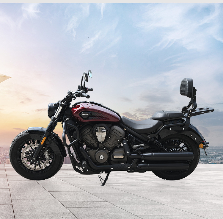 Suitable for Benda Black Flag 950 crash bars, anti-fall bumpers, foldable backrest, rear rack, side bags, tail rack protection modification