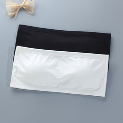 兒童抹裹胸小背心內衣純棉10-14歲發育期無肩帶白胸打底一字9搭扣