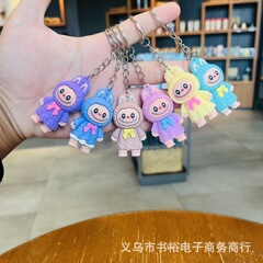 新型のかわいいぼうっとしている萌え布の鍵は漫画の公仔の自動車の鍵を掛けてペンダントを包んで活動の贈り物を押します。