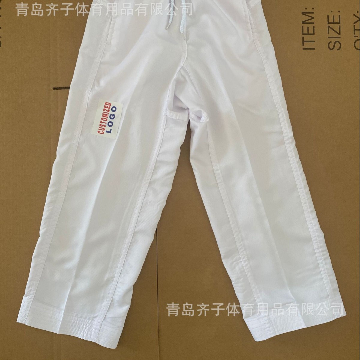 Adult and Children's Professional Competition Taekwondo Karate Pants Custom Lightweight Breathable with Pockets