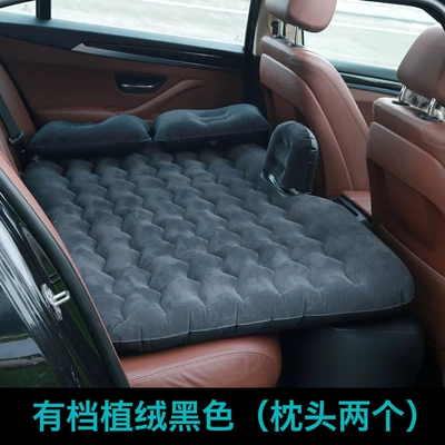 Vehicle-mounted inflatable bed | Pad - 758-black-long-stool-style-handheld-electric-air-pump