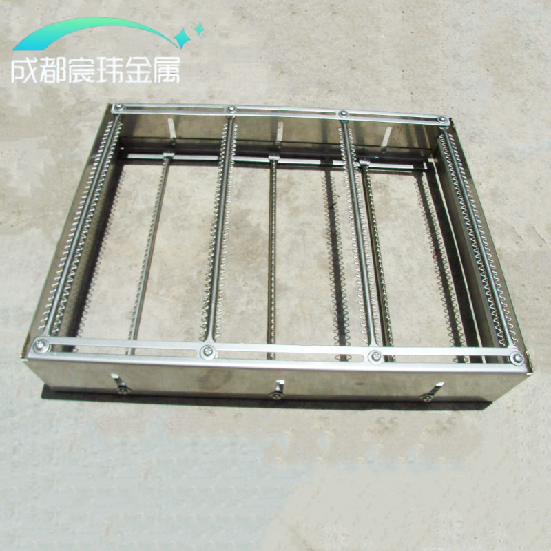 镜片清洗篮齿条 钢化一体架 铁氟龙不锈钢清洗架手机钢化清洗篮