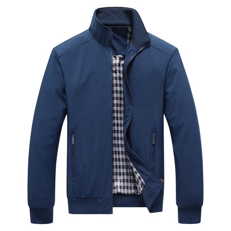 Wholesale 2025 New Men's Jackets Spring and Autumn Cross-Border Casual Men's Korean Style Handsome Pilot Zipper Jacket Wholesale 2025 New Men's Jackets Spring and Autumn Cross-Border Casual Men's Korean Style Handsome Pilot Zipper Jacket