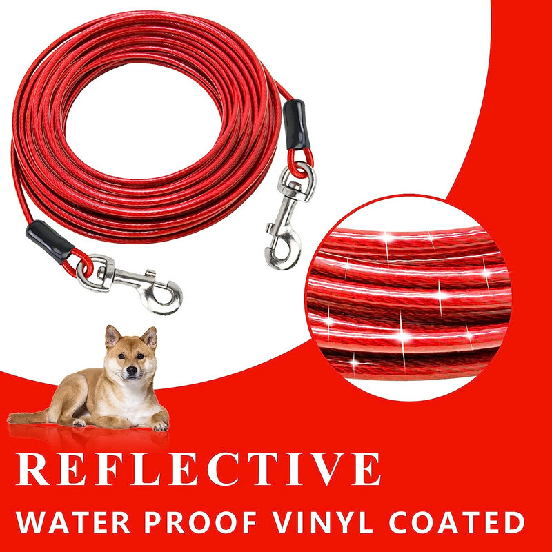 Amazon cuerda de alambre cuerda de tracción cuerda de cadena de hierro cuerda fija cuerda fija de pila de perros fábrica de pila fija personalizada