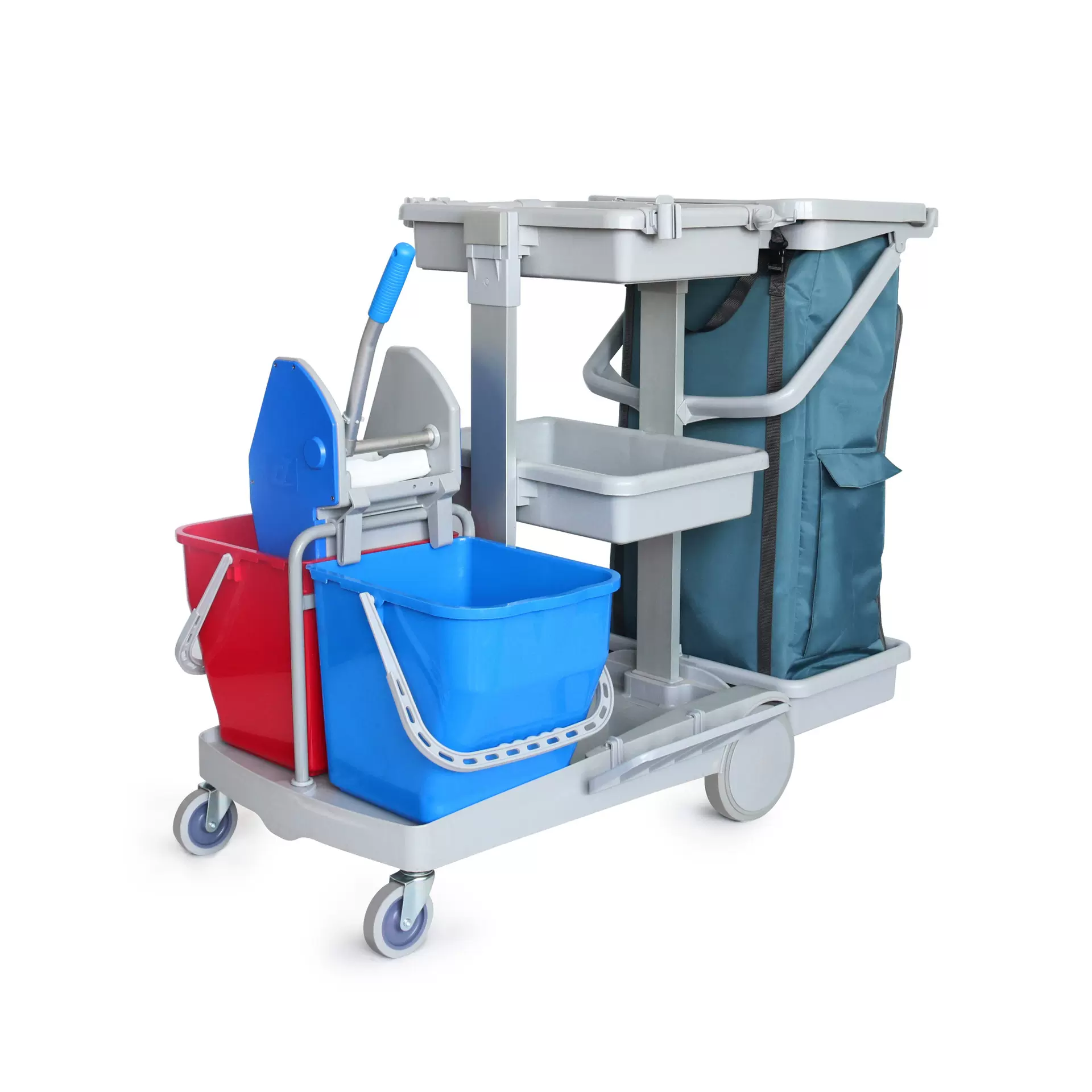 厂家直销 清洁服务车酒店垃圾收集手推车 宾馆商场小区物业保洁车