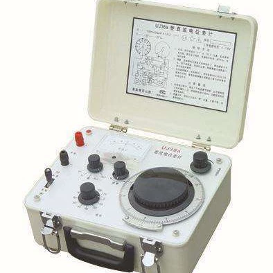 Шанхайский Электрический счетчик Заводская поставка UJ31 Потенциометр постоянного тока с низким потенциалом Портативный потенциометр UJ3