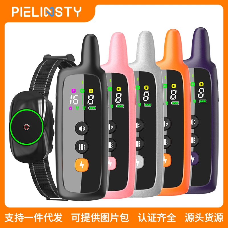 Новый пульт дистанционного управления дрессировщик домашних животных антилай интеллектуальный электронный вибрационный ошейник дрессировка собак артефакт