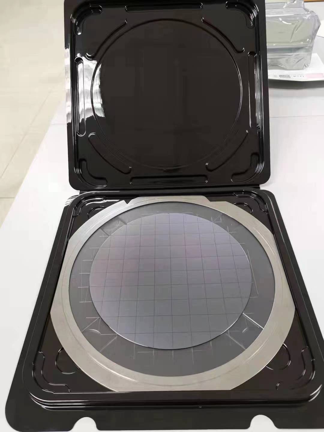 防静电waferring铁环盒周转晶圆框架盒贴片环盒晶片环盒绷环周转