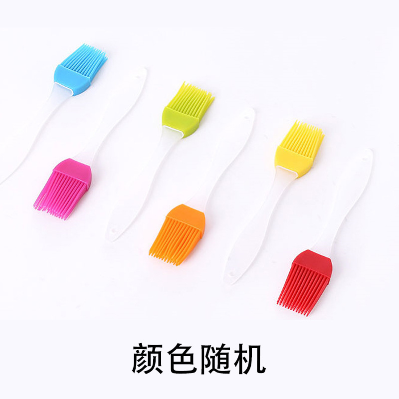Silicone High Temperature Resistant Small Oil Brush Baking Barbecue Pancake Household Kitchen Non-Shedding Bbq Small Brush Oven