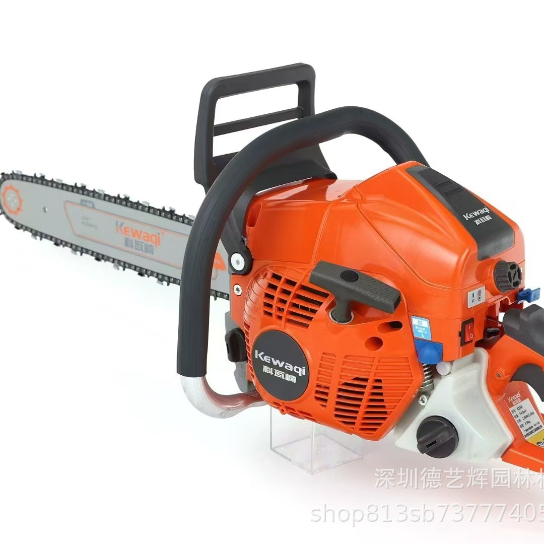 科瓦崎油锯二冲程大功率链锯K418/K558/K598 3kw20寸森林伐木锯