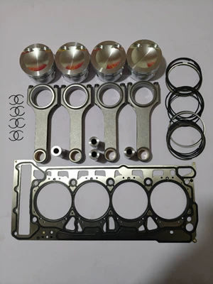 Ea888 Forged Connecting Rod Piston Kit, High Quality, Supports Thousands of Horsepower, Dedicated to Turbo Drift Engines