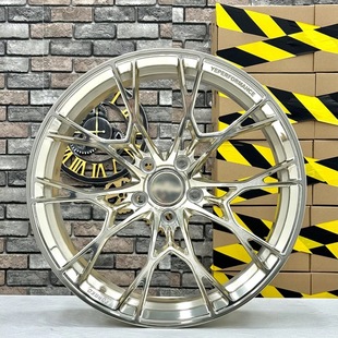 Macro Hub Forged Wheel Hub Refitting 10,000 Tons 18/19/20/21/22 "Suitable for German Car Polished Frozen Gold