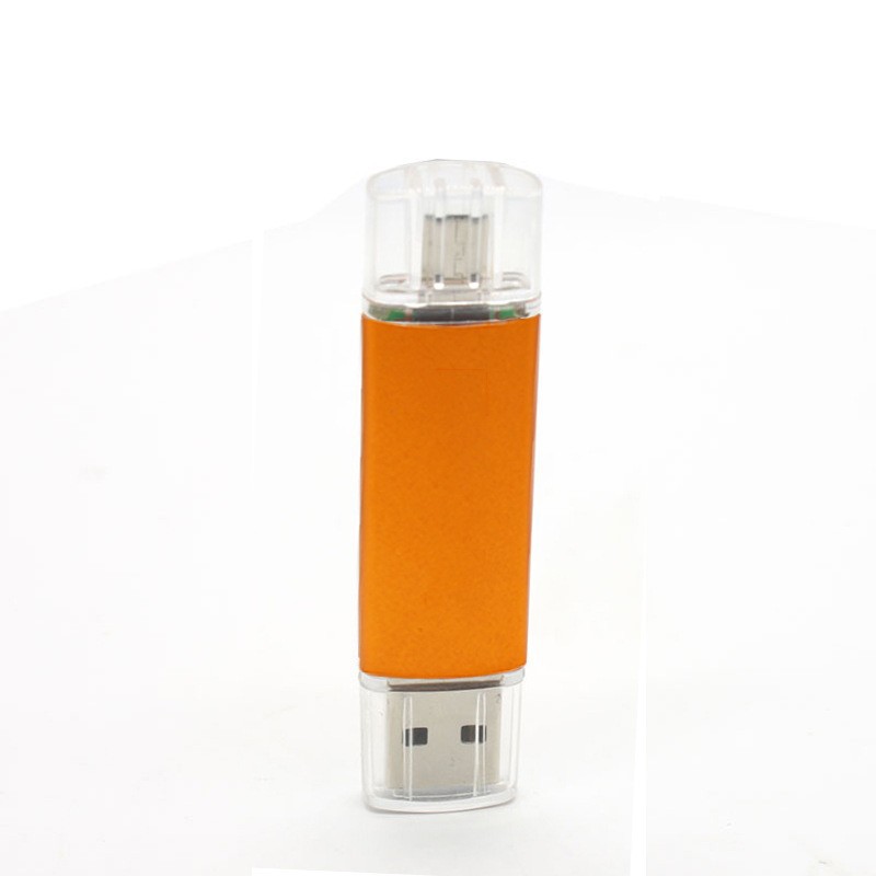OTG de alta velocidad de la computadora del teléfono móvil de doble uso de disco flash USB al por mayor Logotipo de letras creativo disco flash USB 8G16G32G64G128G disco flash USB