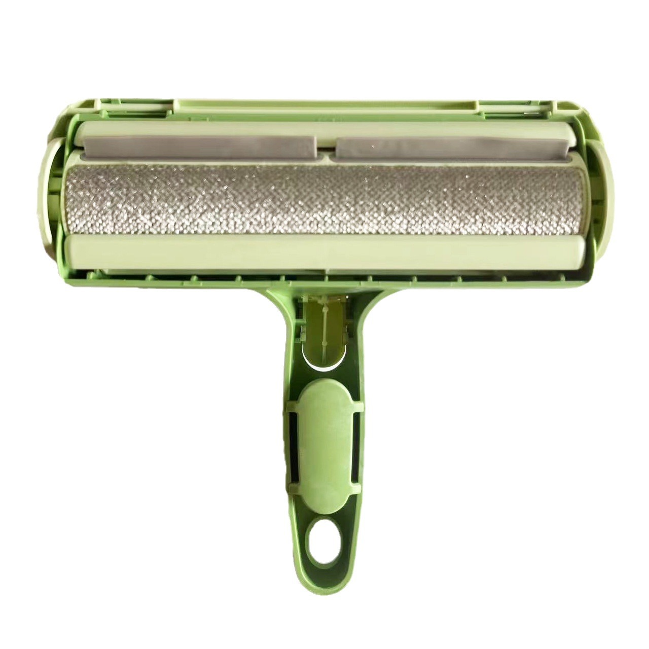 Dispositivo de pegado de pelo de mascota Rana rodillo cepillo de eliminación de pelo bidireccional gato y perro ropa sofá Dispositivo de pegado de pelo limpieza automática al por mayor