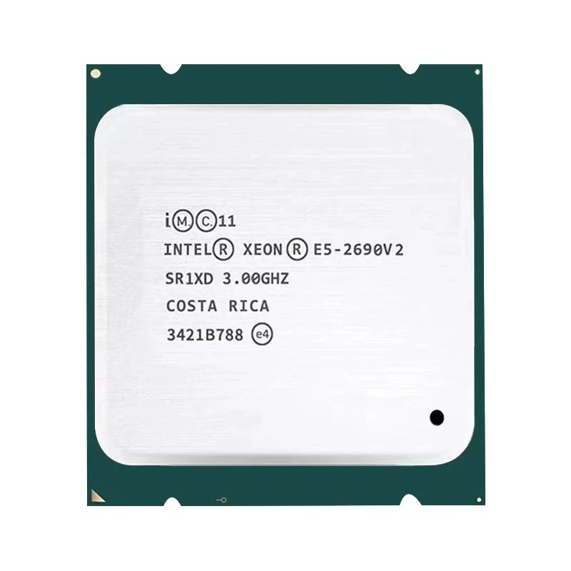 Intel Xeon E5-2690v2 2696v2 2695v2 2643v2 поддерживает серии X79 процессор CPU