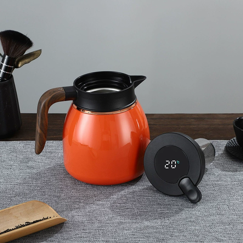 Smart thermos stainless steel, Lao Baicha, capacious teapot, tea
