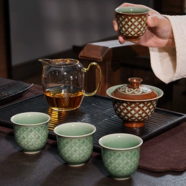 盖碗;茶具套装;茶壶