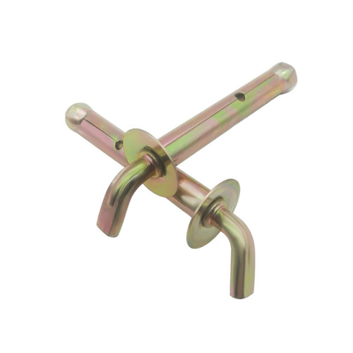 Iron-plated color zinc shower hook expansion bolts thickened pull-out bracket expansion hook national standard expansion screws