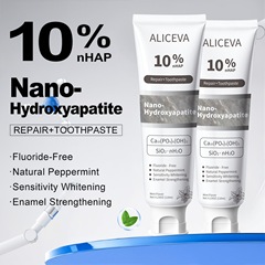 跨境ALICEVA修复牙膏英文版中英文包装Repair toothpaste外贸批发