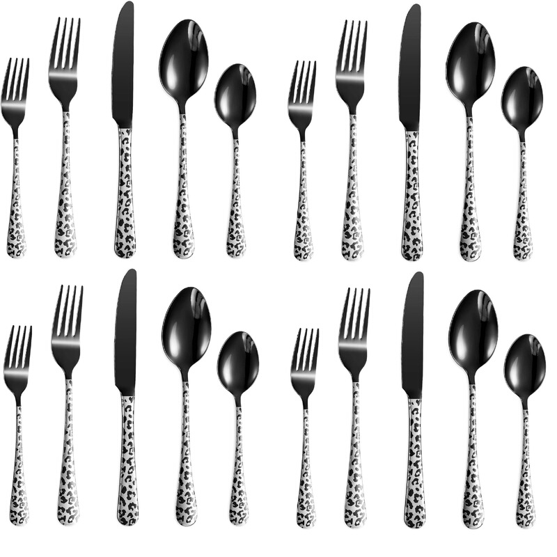 Fork, Spoon, Tableware, Western Food Set, Stainless Steel Cross-Border Knife, Fork, Spoon, Portable