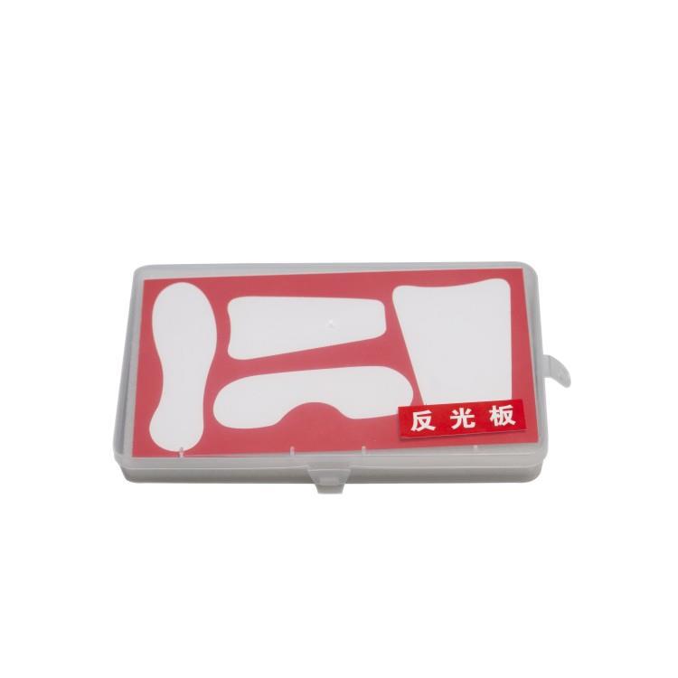 Reflector dental de acero inoxidable para fotografía ortodóntica, reflector intraoral para fotografía, cuatro piezas profesionales