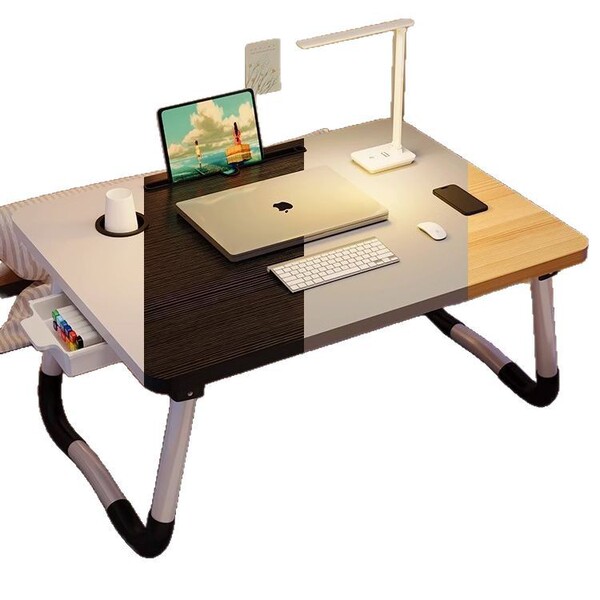 Foldable bed small table computer desk student dormitory study desk…