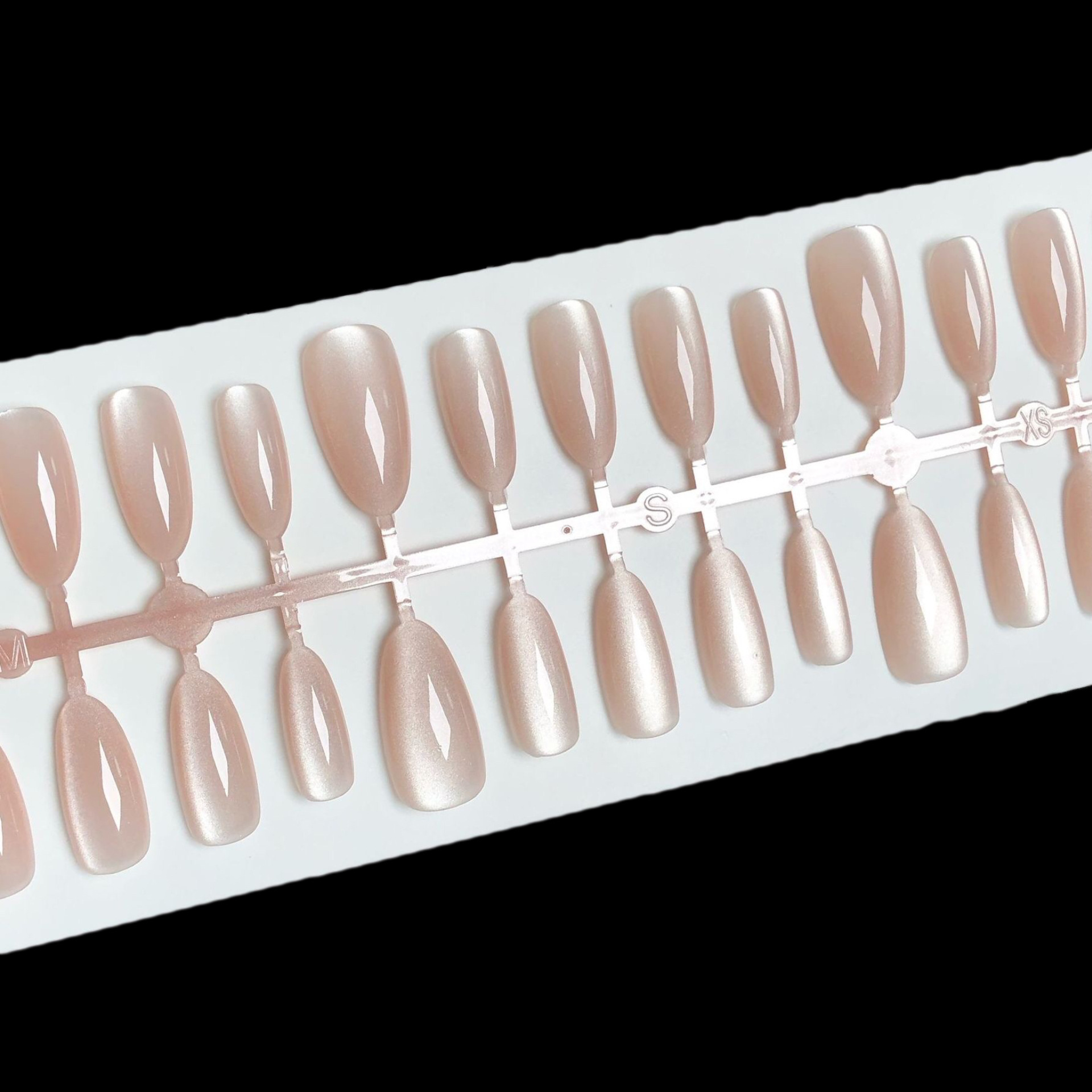 WY148 누드 쇼트 아몬드: 30개 누드 스트립 [XS/S/M]