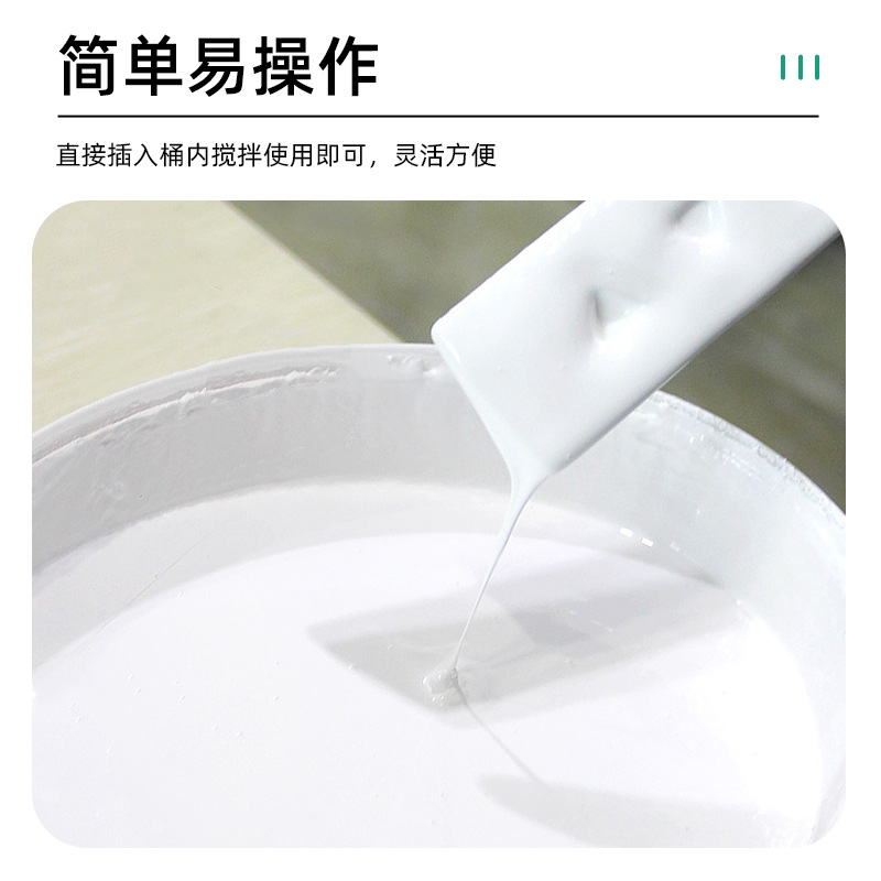 Mezclador de pintura al por mayor herramientas de mezcla de recubrimiento de plástico mezclador manual varilla de mezcla de pintura de látex grande, mediana y pequeña