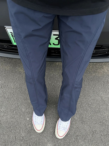 Men's Fall/Winter American Straight Leg Pants - Casual Curved Knife Work Pants - Waterproof
