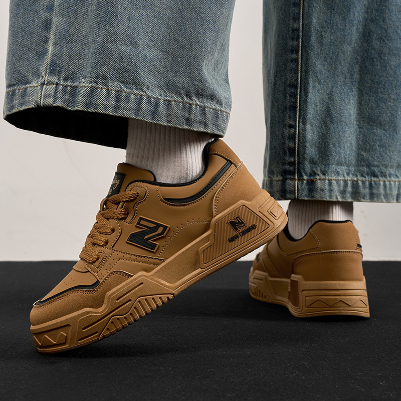 Plus New Balance College-Style American Fashion Student Shoes, Breathable and Comfortable Thick-Soled Shoes, Color-Blocked Couple Sneakers