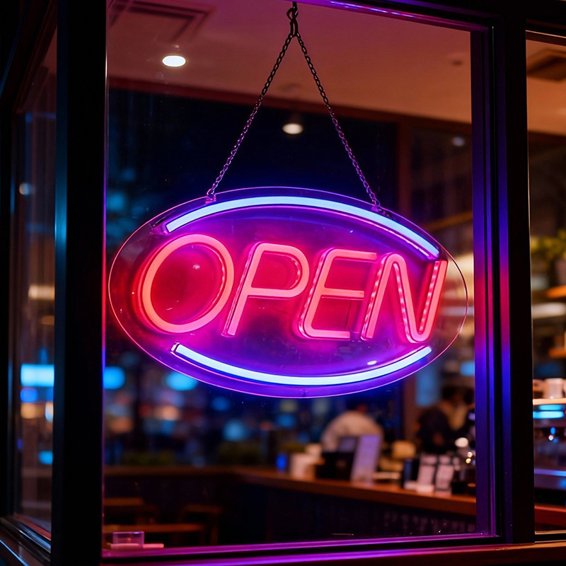 LED acrílico transparente tablero abierto luz de neón modelado luz dormitorio habitación diseño atmósfera Luz Decoración ins