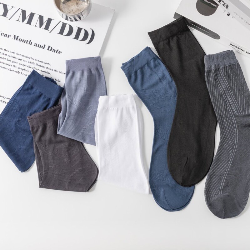 Spring and summer thin short silk socks men's old man socks Zhuji socks summer stall supply Zhuji manufacturers supply Spring and summer thin short silk socks men's old man socks Zhuji socks summer stall supply Zhuji manufacturers supply