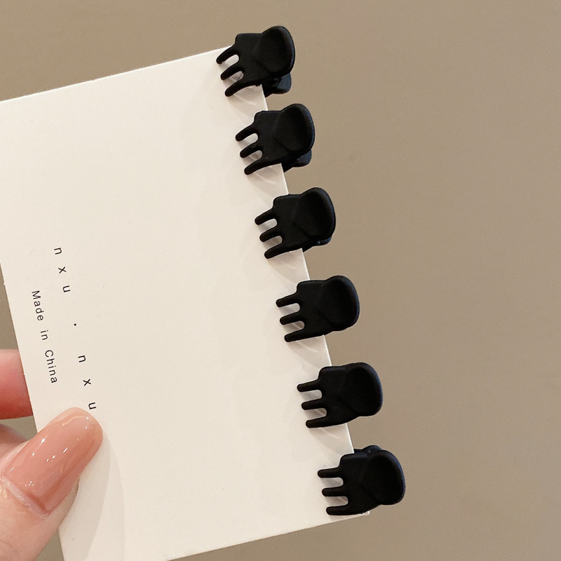 Pequeño clip de agarre de verano para mujeres clip de peluquería clip de peluquería clip de peluquería pequeño clip de peluquería red rojo estilo coreano clip de peluquería lateral