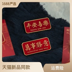 Pass Exam Guaranteed Pin for Women, Cute Japanese Ins Trend Personality Bag Pin for Men, Accessory Small Decorative Pin