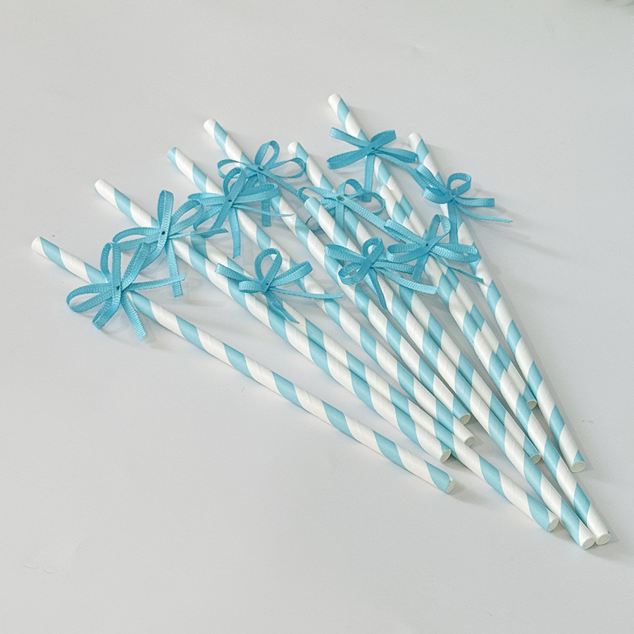 Fabricantes al por mayor creativos papilla de arco paja fiesta decoración mesa de postres vestido de cumpleaños botella de pudín inserto