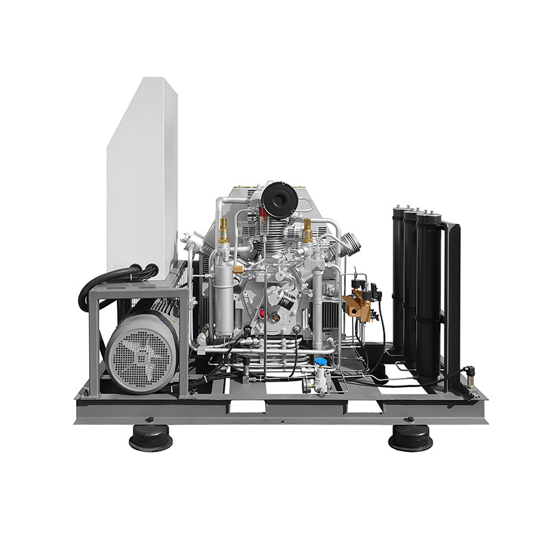 35Mpa Portable Air Compressor Industrial-Grade High-Pressure Booster Breathing Air Pump Air-Assisted Injection Molding Compressor