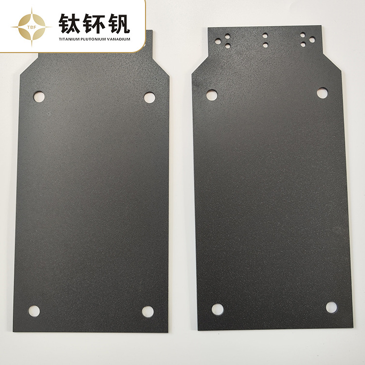 厂家定制 水处理用钌铱钛板 钛电极板 降氨氮除钙镁离子 钛阳极