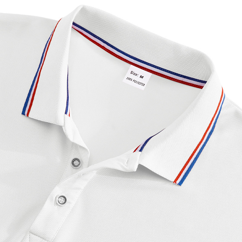 European Size Mesh Men's Polo Shirt Summer Casual Golf Quick Drying Short Sleeved T-Shirt_viptrois.com